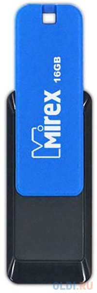 Флеш накопитель 16GB Mirex City, USB 2.0, Синий