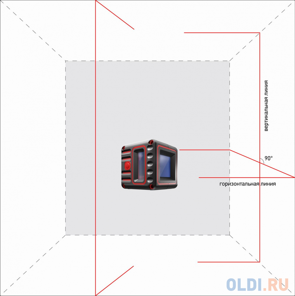 Уровень Ada Cube 3D Basic Edition 20м А00382