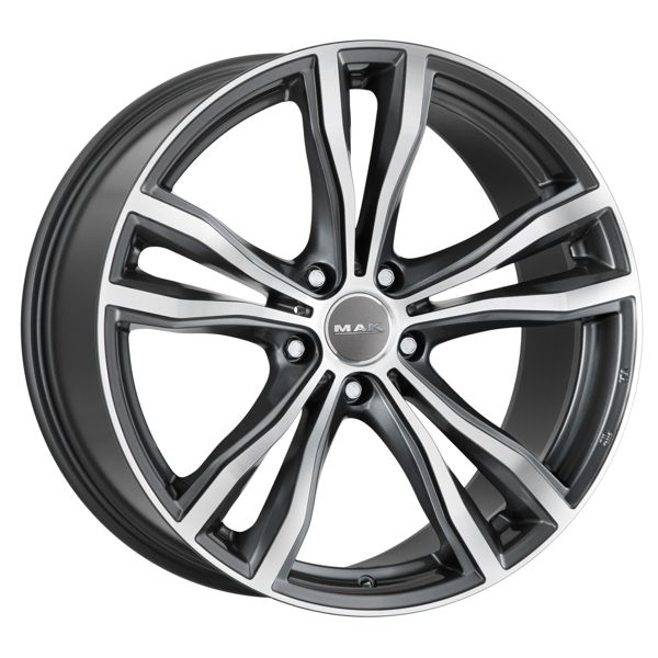 R21 5x112 10,0J ET50 D66,6 MAK X-Mode Gunmetal Mirror Face