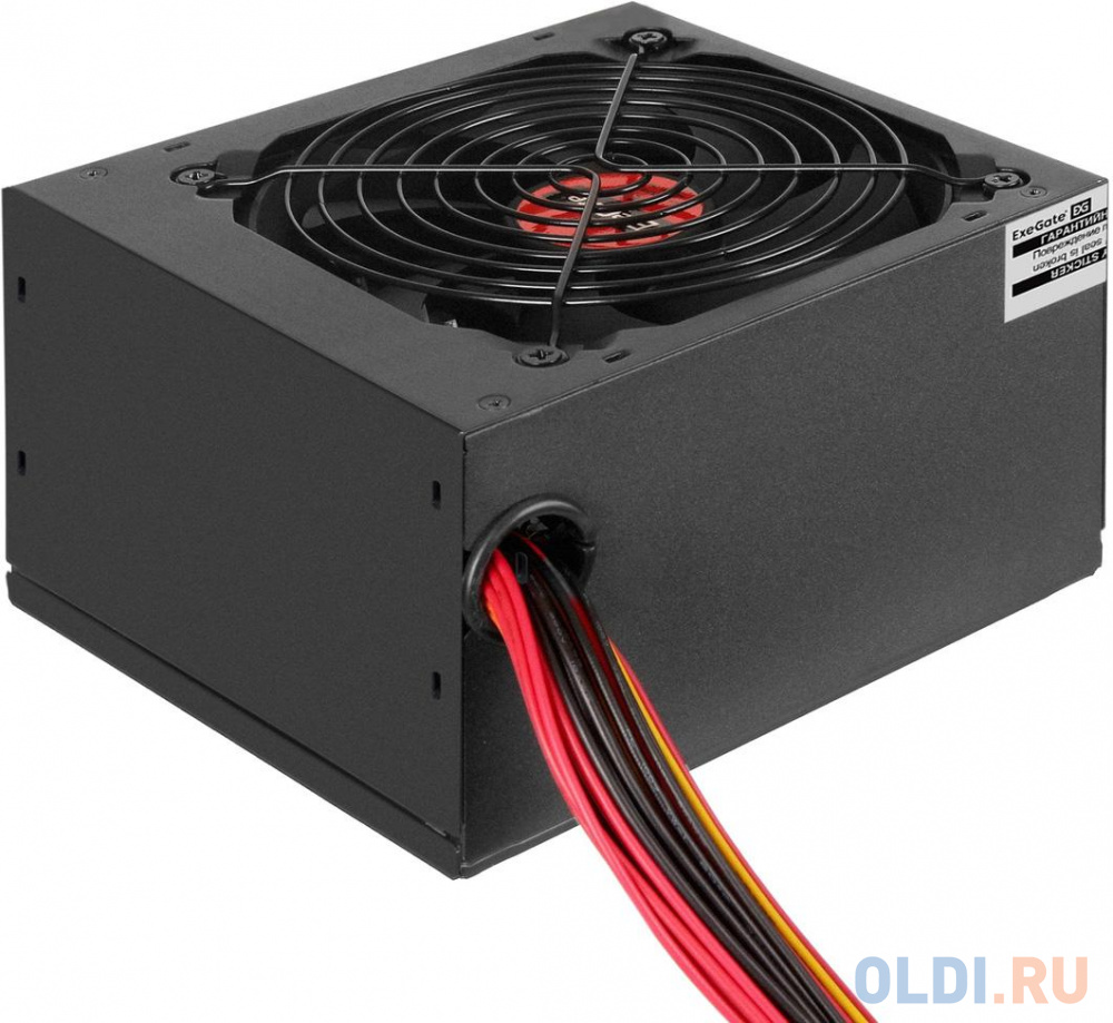 Блок питания 850W ExeGate 850PPE (ATX, APFC, КПД 80% (80 PLUS), 12cm fan, 24pin, 2x(4+4)pin, 4xPCI-E, 6xSATA, 3xIDE, black)