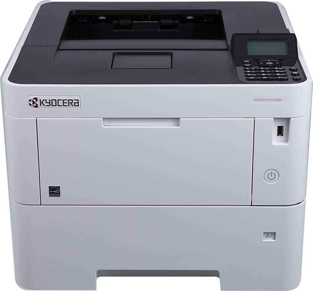 Принтер Kyocera P3145dn белый/черный