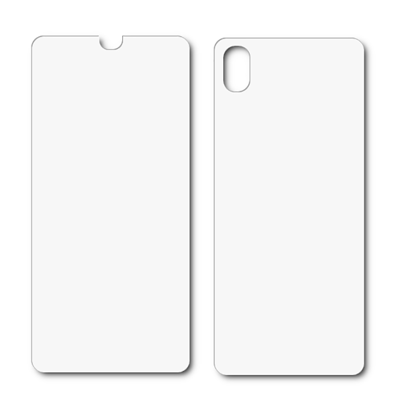 Гидрогелевая пленка LuxCase для Honor 8S 2020 0.14mm Front and Back Transparent 86955 в Москвe