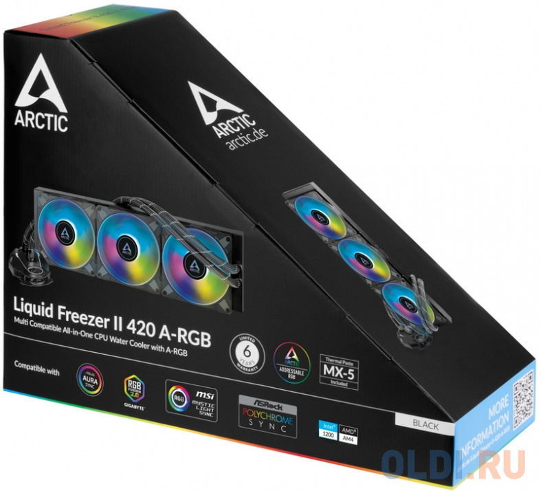 Система охлаждения жидкостная для процессора Arctic Cooling Liquid Freezer II - 420 A-RGB в Москвe