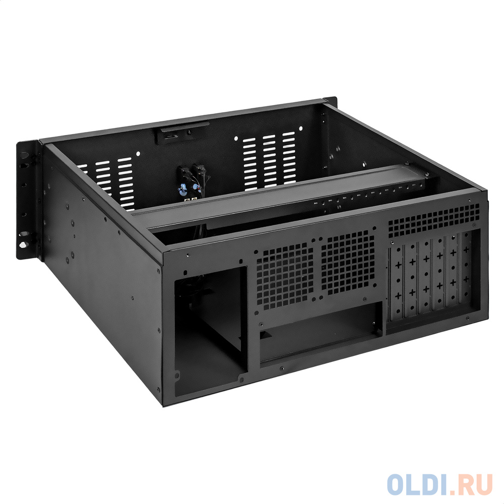 Серверный корпус ExeGate Pro 4U350-02 <RM 19", высота 4U, глубина 350, без БП, 2*USB>