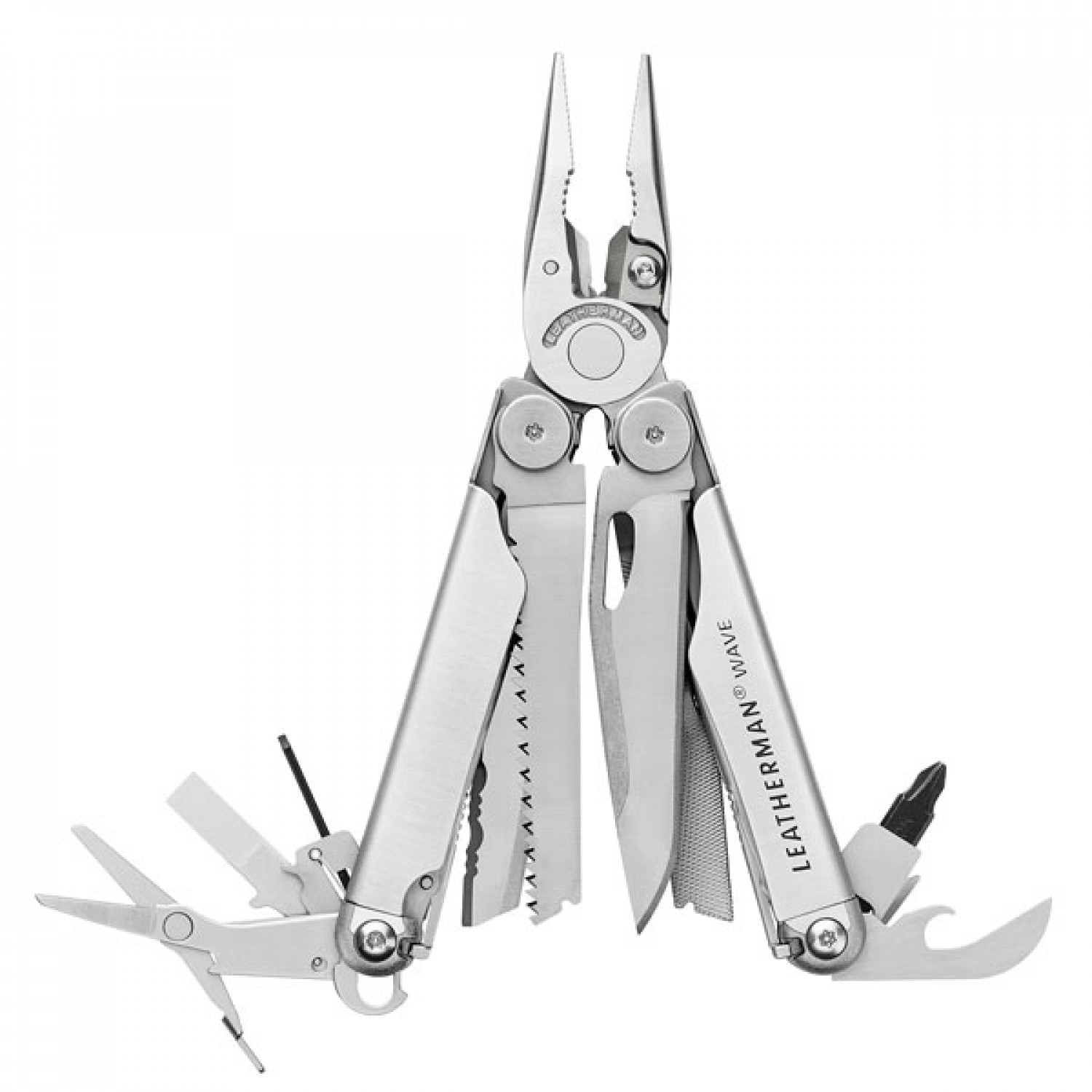 Мультитул Leatherman Wave Plus 832524, 17 функций, нейлоновый чехол