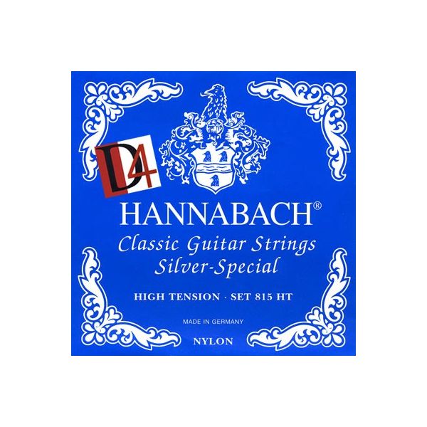 Струны Hannabach 815HTDURABLE SILVER SPECIAL нейлон для классической гитары