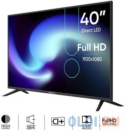 Телевизор TopDevice TDTV40BN02F_BK 40" LED Full HD в Москвe