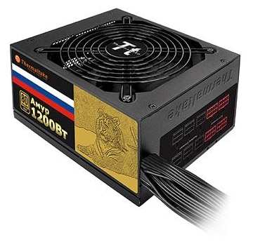 Блок питания 1.2кВт ATX Thermaltake W0430RE, 135 мм, 80 Plus Gold