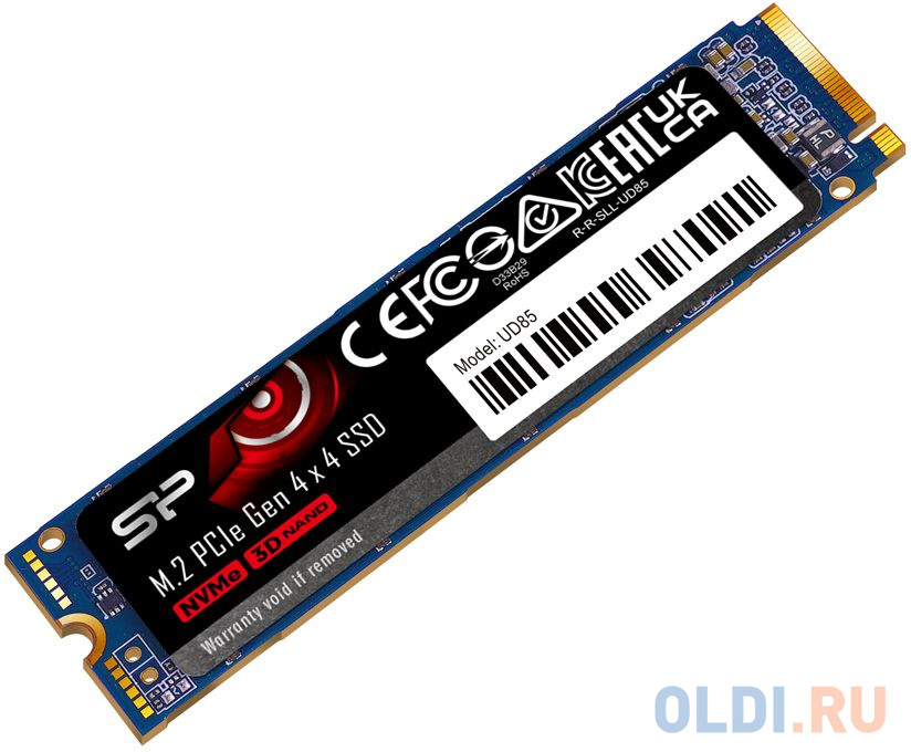 Накопитель SSD Silicon Power PCI-E 4.0 x4 2Tb SP02KGBP44UD8505 M-Series UD85 M.2 2280