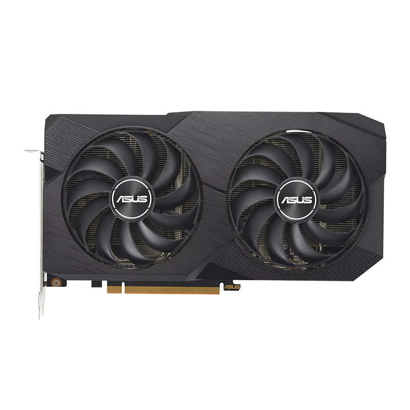 Видеокарта ASUS Dual Radeon RX 6600 V2 8GB 2044MHz PCI-E 4.0 8192Mb 14000Mhz 128-bit 3xDP HDMI DUAL-RX6600-8G-V2