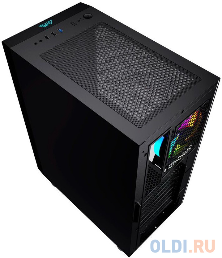 Корпус ATX GMNG GG-CC110 Без БП чёрный