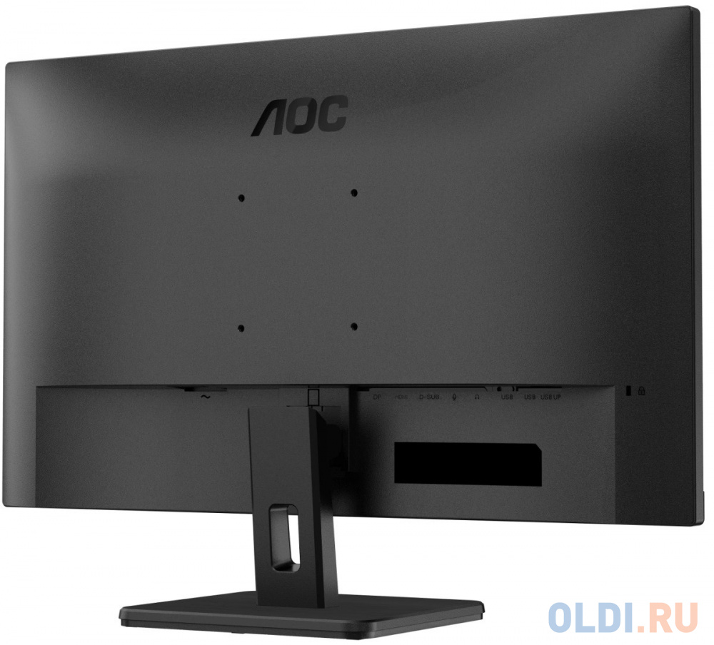 МОНИТОР 27" AOC 27E3UM Black (VA, 1920x1080, 75Hz, 4 ms, 178°/178°, 300 cd/m, 20M:1, +2xHDMI 1.4, +DisplayPort 1.2, MM)