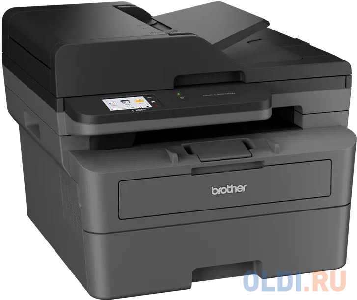 Brother DCP-L2660DW, P/C/S, A4, 34 стр/мин, 256 МБ, Duplex, ADF50, GigaLAN,USB, лоток 250 л., старт.картридж 1200 стр.Ex DCPL2551DNR1