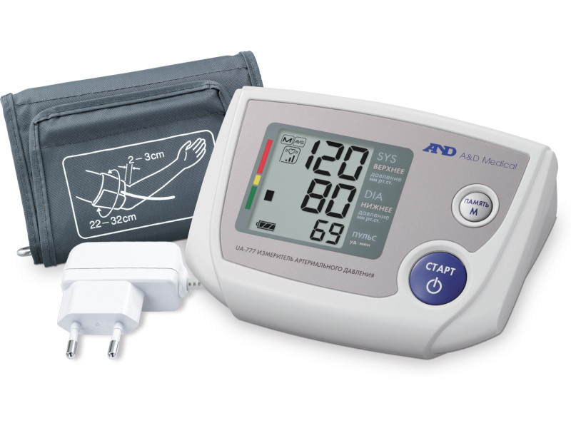 Тонометр AND UA-777AC с адаптером