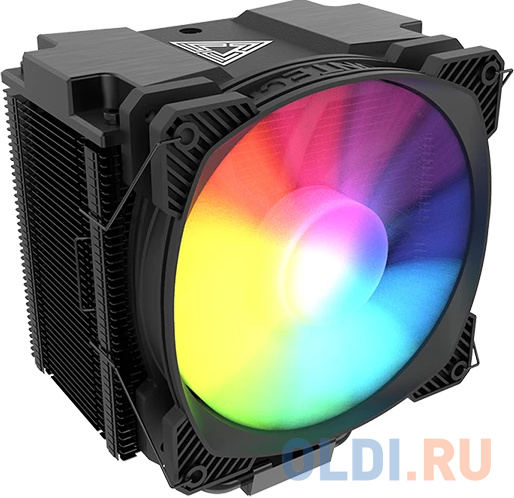 Устройство охлаждения(кулер) MONTECH Air Cooler 210 ARGB Soc-AM5/AM4/1151/1200/1700 черный 4-pin Al+Cu 210W Ret (AIR COOLER 210 ARGB)