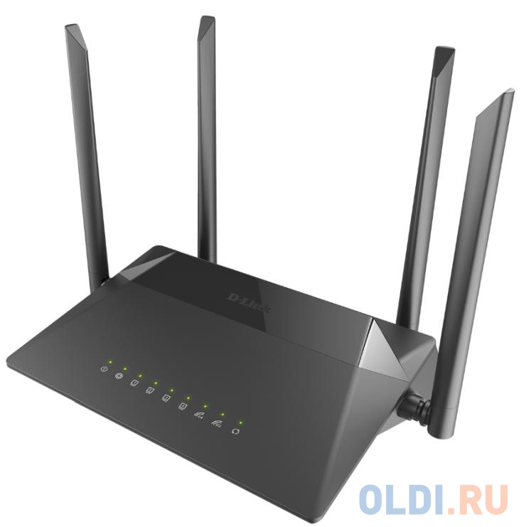 Беспроводной маршрутизатор D-Link DIR-842/RU/R1B 802.11abgnac 1167Mbps 2.4 ГГц 5 ГГц 4xLAN черный в Москвe