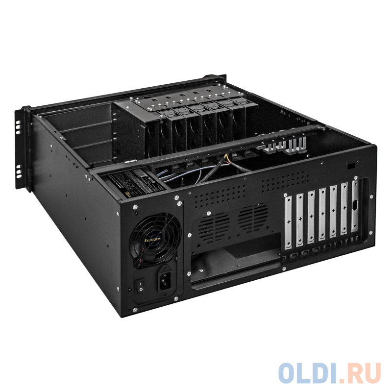 Серверный корпус ExeGate Pro 4U480-06/4U4021S <RM 19", высота 4U, глубина 480, БП 900RADS, USB>