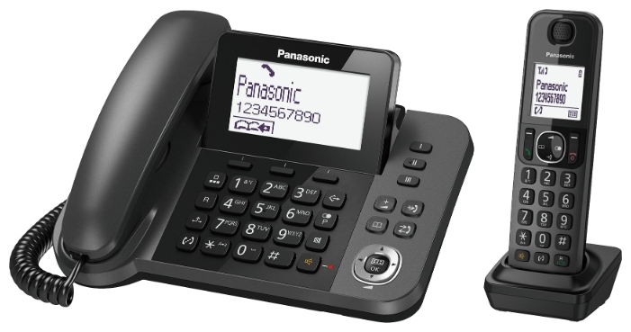 Радиотелефон Panasonic KX-TGF310, DECT, АОН, серый