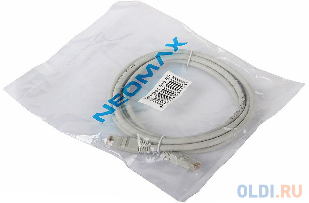 NEOMAX (NM13601-020) Шнур коммут. UTP 2м., гибкий, Категория 6 в Москвe