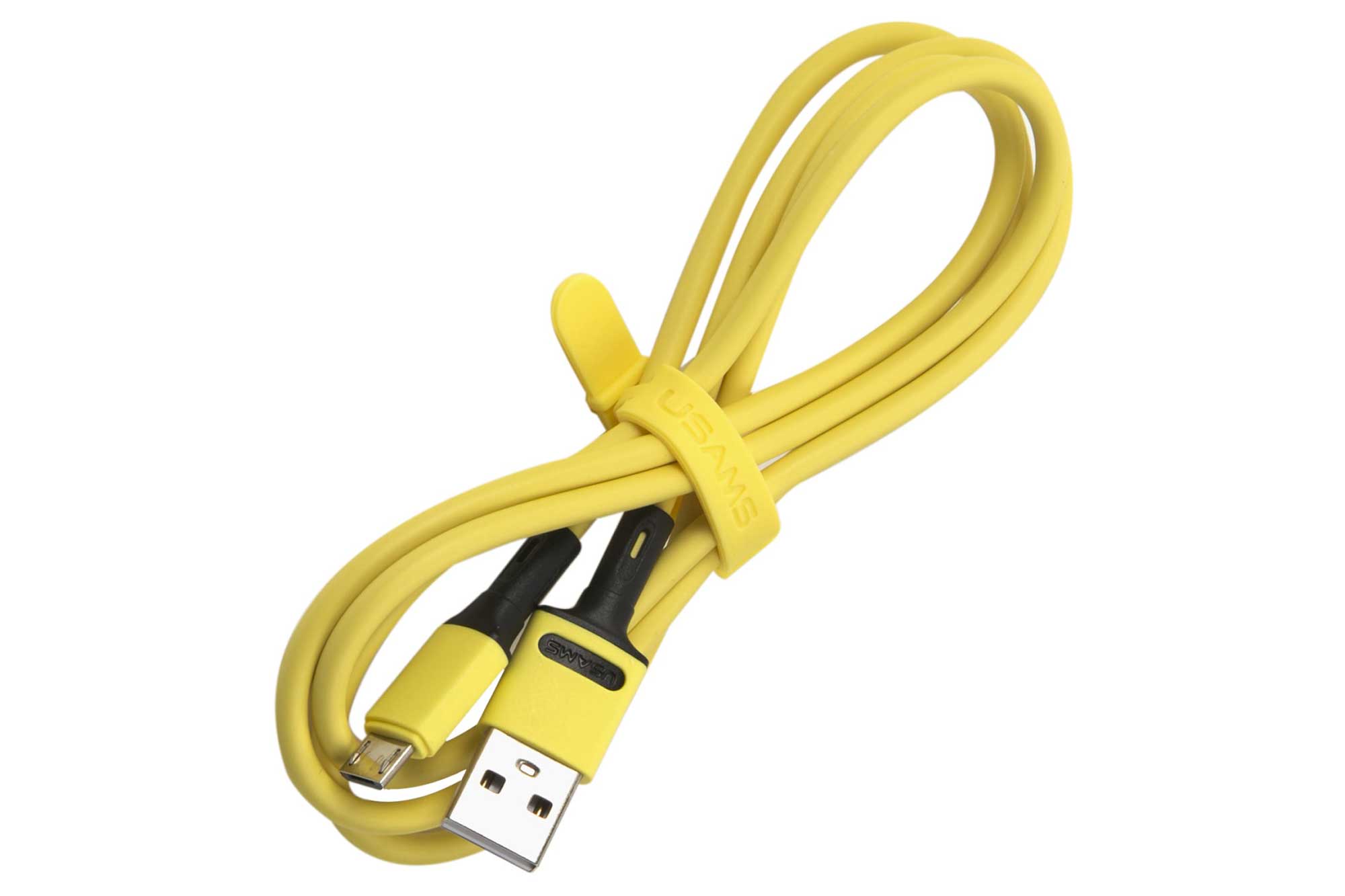 Дата-Кабель USAMS US-SJ435 U52 USB - Micro (1 м), желтый (SJ435USB03) в Москвe