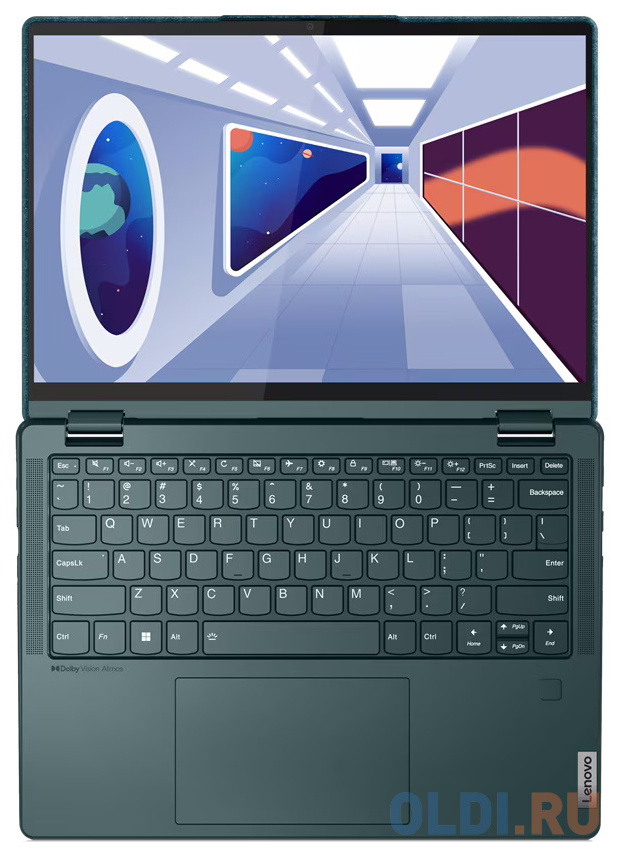 Ноутбук/ Lenovo Yoga 6 13ABR8 13.3"(1920x1200 IPS)/Touch/AMD Ryzen 5 7530U(2Ghz)/16384Mb/512SSDGb/noDVD/Int:AMD Radeon/Cam/BT/WiFi/59WHr/war 1y/1