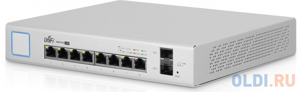 Коммутатор Ubiquiti US-8-150W UniFi Switch, 8-Port, 150W