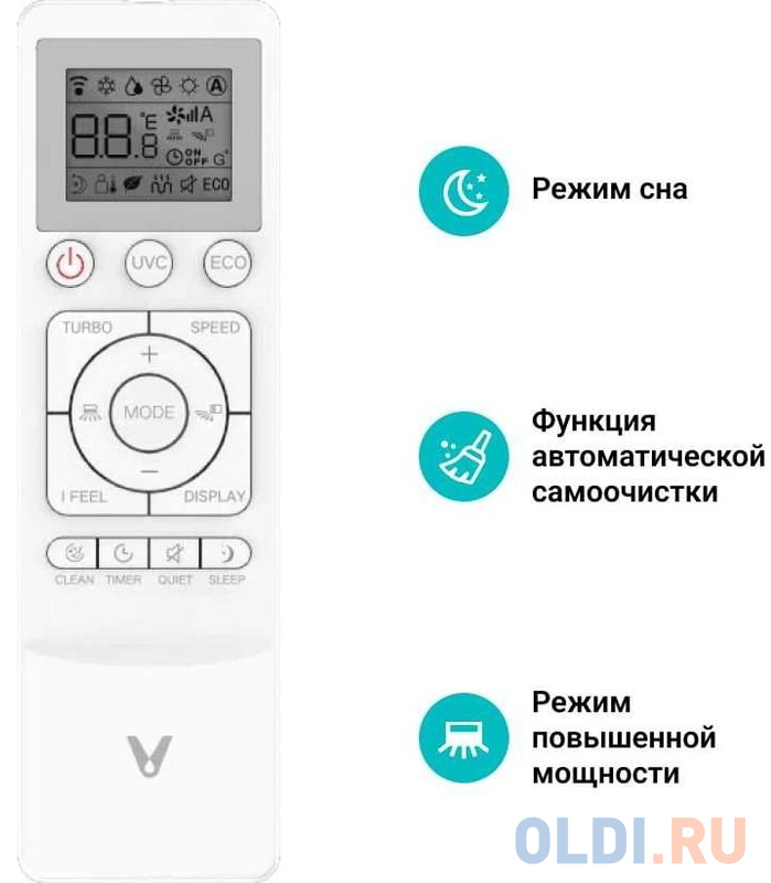 Кондиционер сплит-система Viomi KFR-52GW/EY3PMB-A++/A+ комплект в Москвe