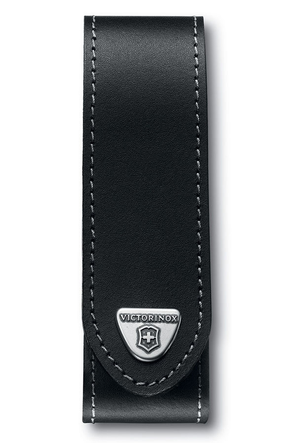 Чехол кожаный Victorinox, черный, для ножей RangerGrip 130 мм