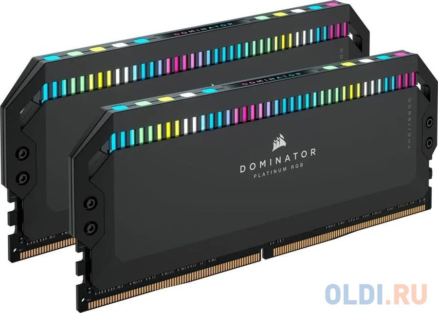 Память DDR5 2x16Gb 5600MHz Corsair CMT32GX5M2B5600C36 DOMINATOR PLATINUM RGB RTL PC5-44800 CL36 DIMM 288-pin 1.25В