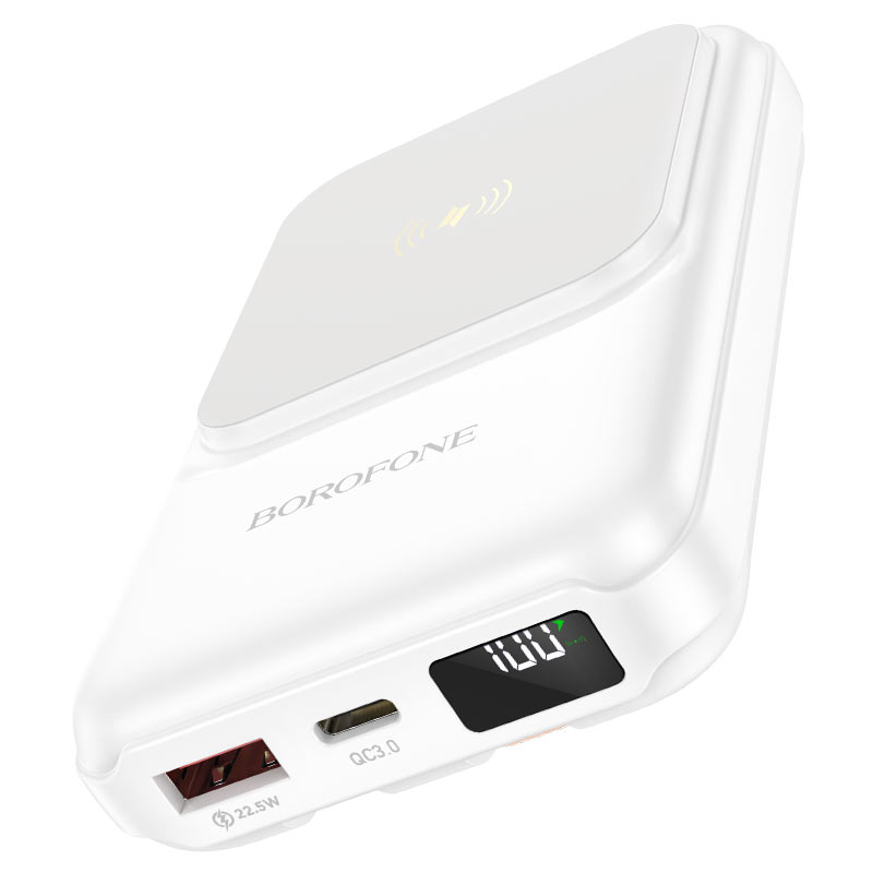 Внешний аккумулятор Borofone Power Bank BJ26 10000mAh White 6974443387780