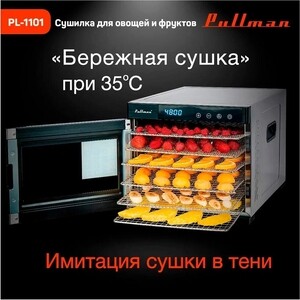 Сушилка для овощей и фруктов Pullman PL-1101