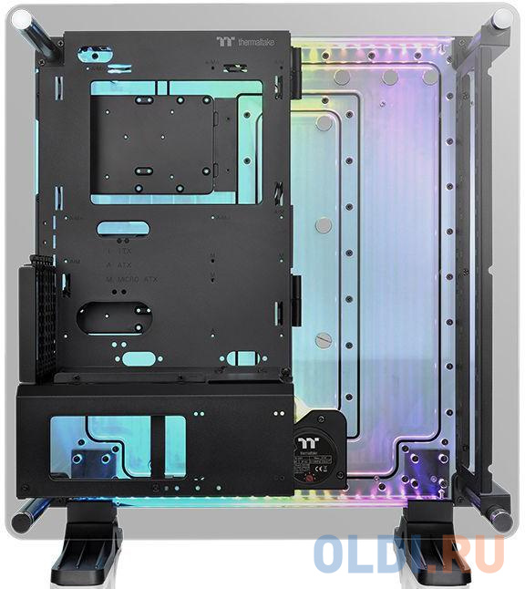 Корпус ATX Thermaltake DistroCase 350P Без БП чёрный белый