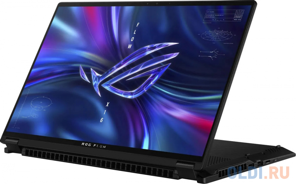 Ноутбук 16" IPS touch QHD+ ASUS ROG Flow X16 GV601VV-NF034 black (Core i9 13900H/16Gb/1Tb SSD/4060 8Gb/noOS) (90NR0D11-M00240)