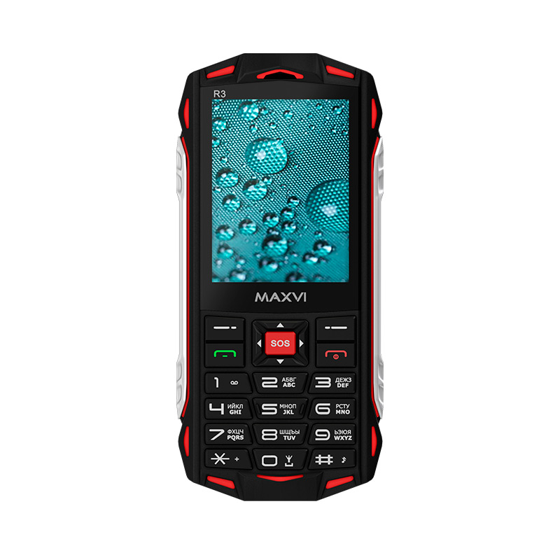 Сотовый телефон Maxvi R3 Red