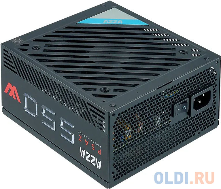 Блок питания Azza ATX 550W PSAZ-550W 80+ bronze (20+4pin) APFC 120mm fan 5xSATA RTL