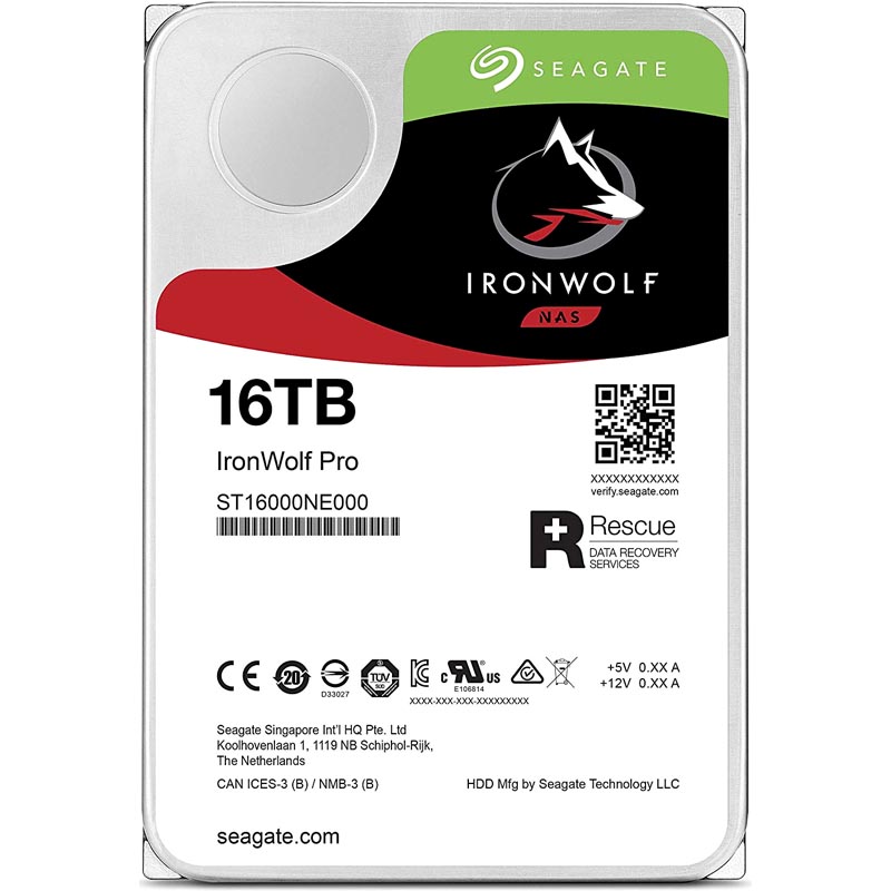 Жесткий диск Seagate IronWolf Pro 16Tb (ST16000NE000)