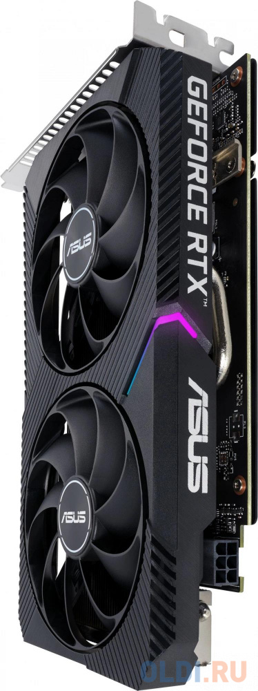 Видеокарта Asus PCI-E 4.0 DUAL-RTX3050-8G-V2 NVIDIA GeForce RTX 3050 8Gb 128bit GDDR6 1777/14000 HDMIx1 DPx3 HDCP Ret в Москвe