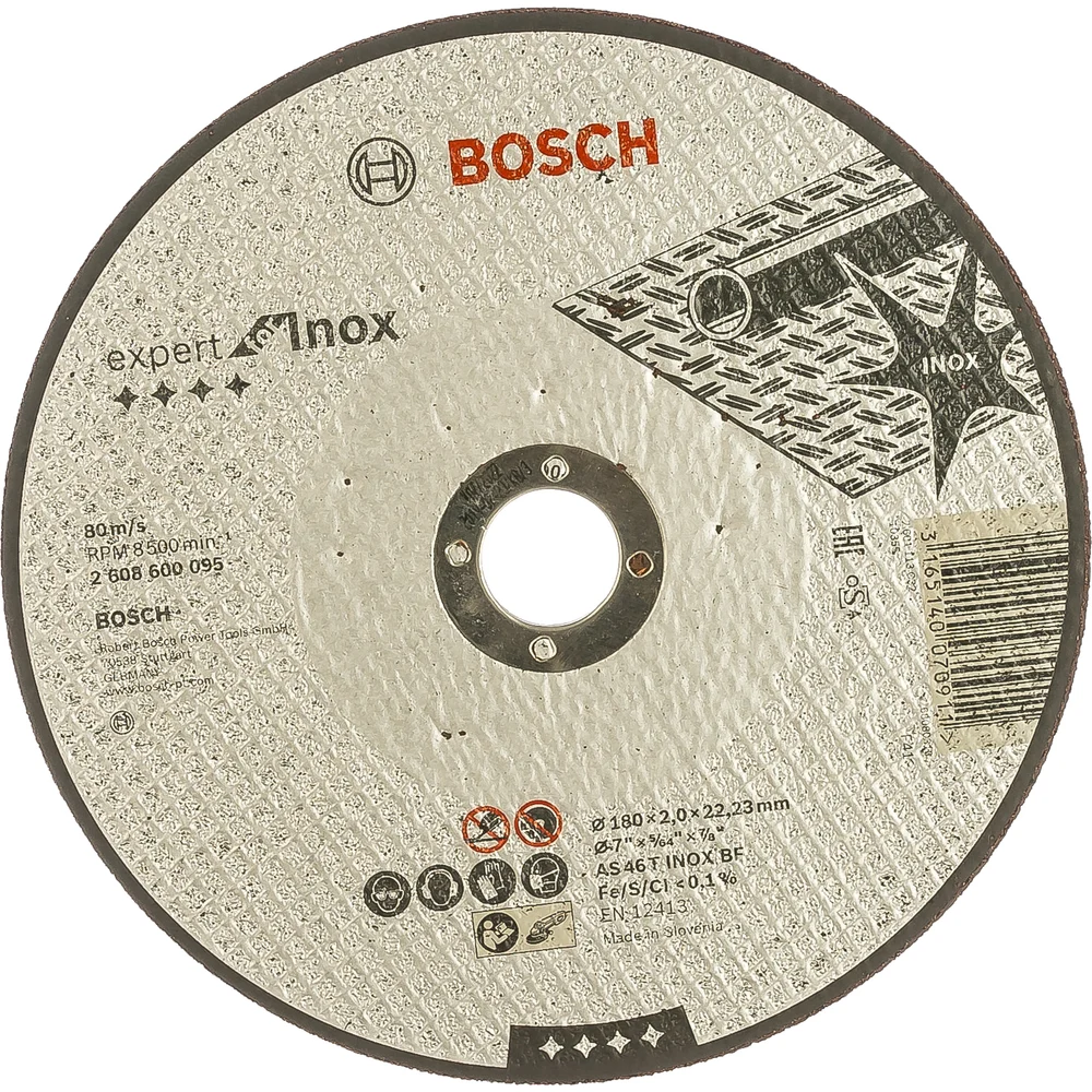 Отрезной диск по нержавеющей стали Bosch