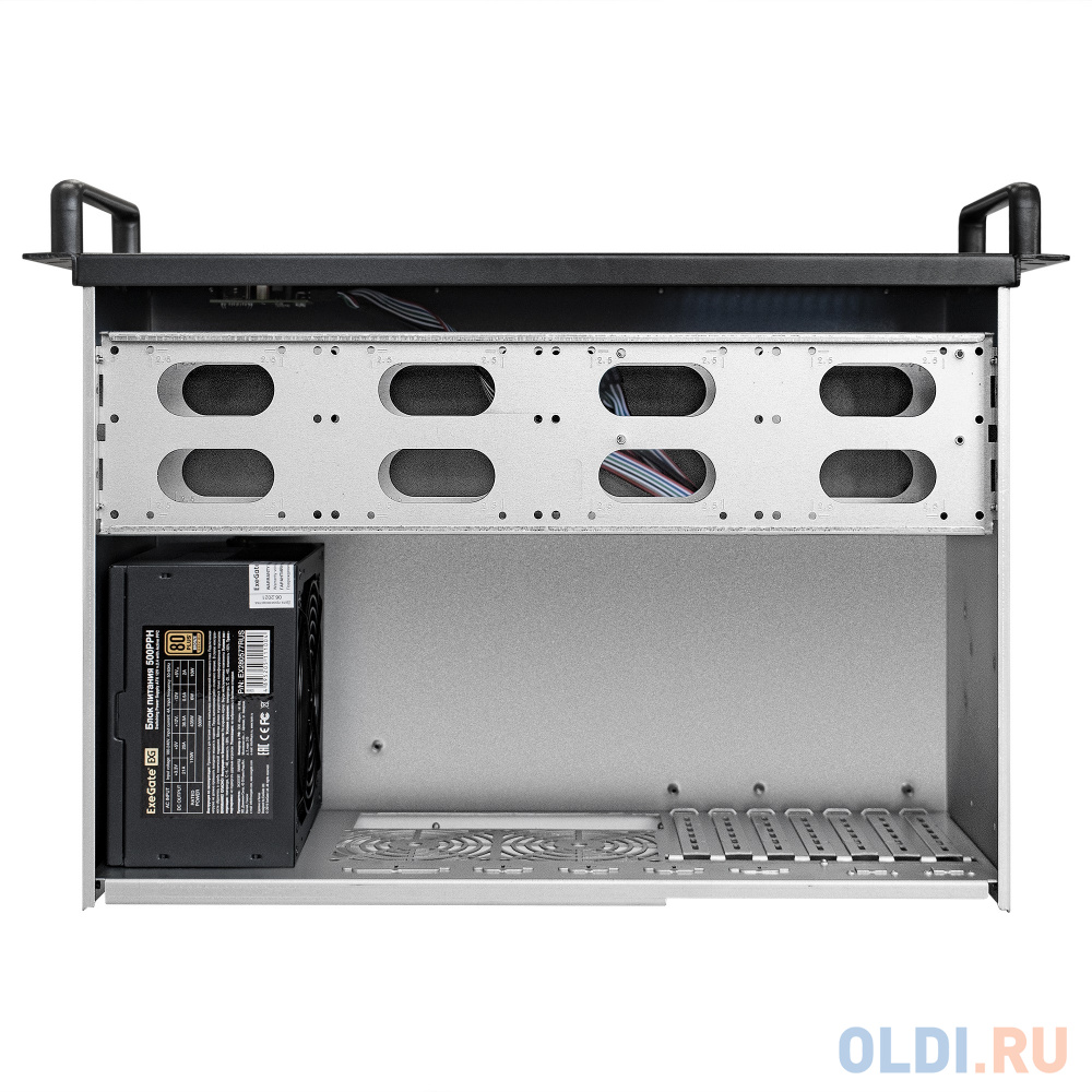 Серверный корпус ExeGate Pro 4U300-08 <RM 19", высота 4U, глубина 300, БП 900PPH-SE 80 PLUS® Bronze, USB>