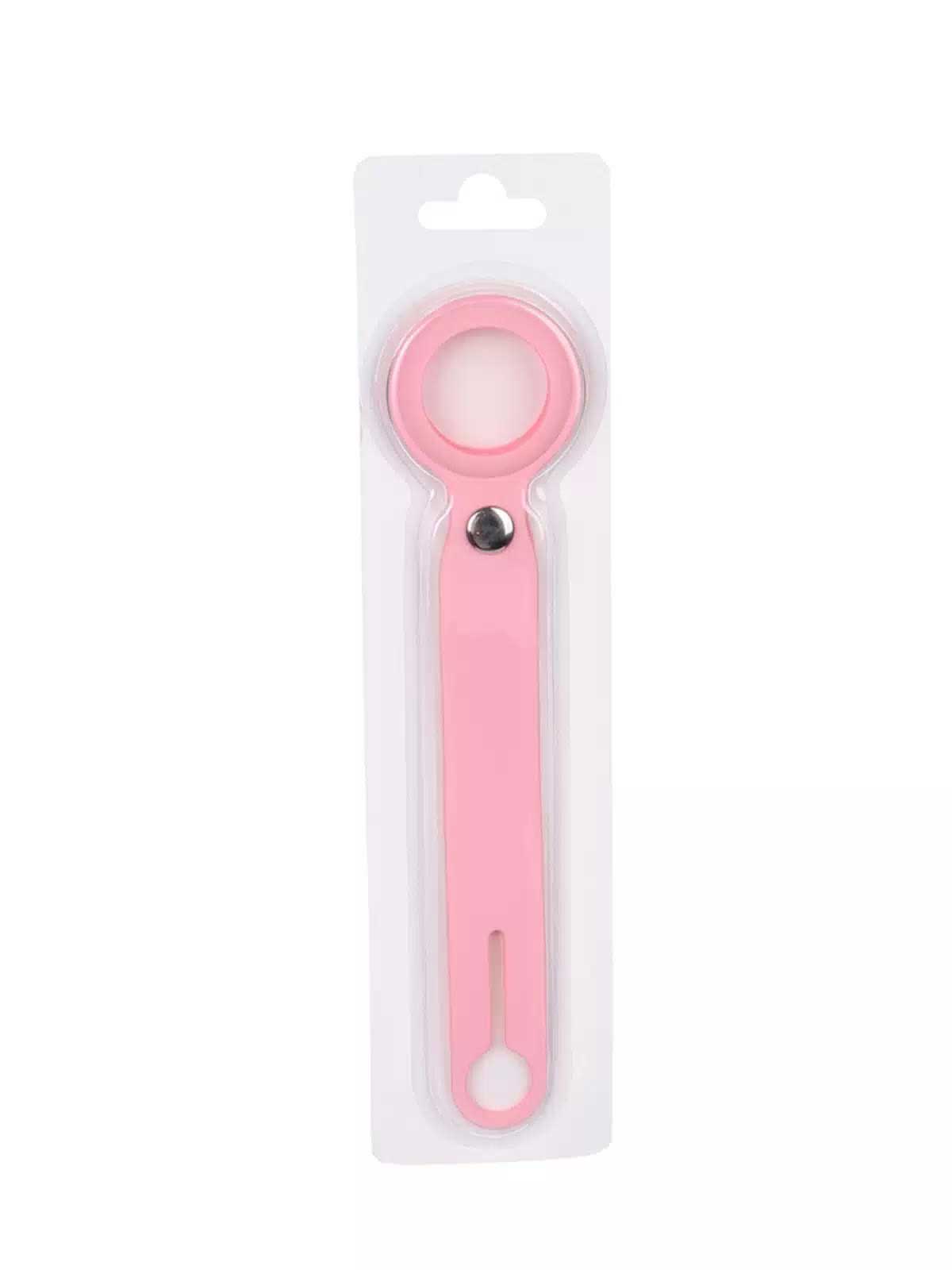 Брелок-подвеска mObility для APPLE AirTag 10cm Silicone Pink УТ000026746