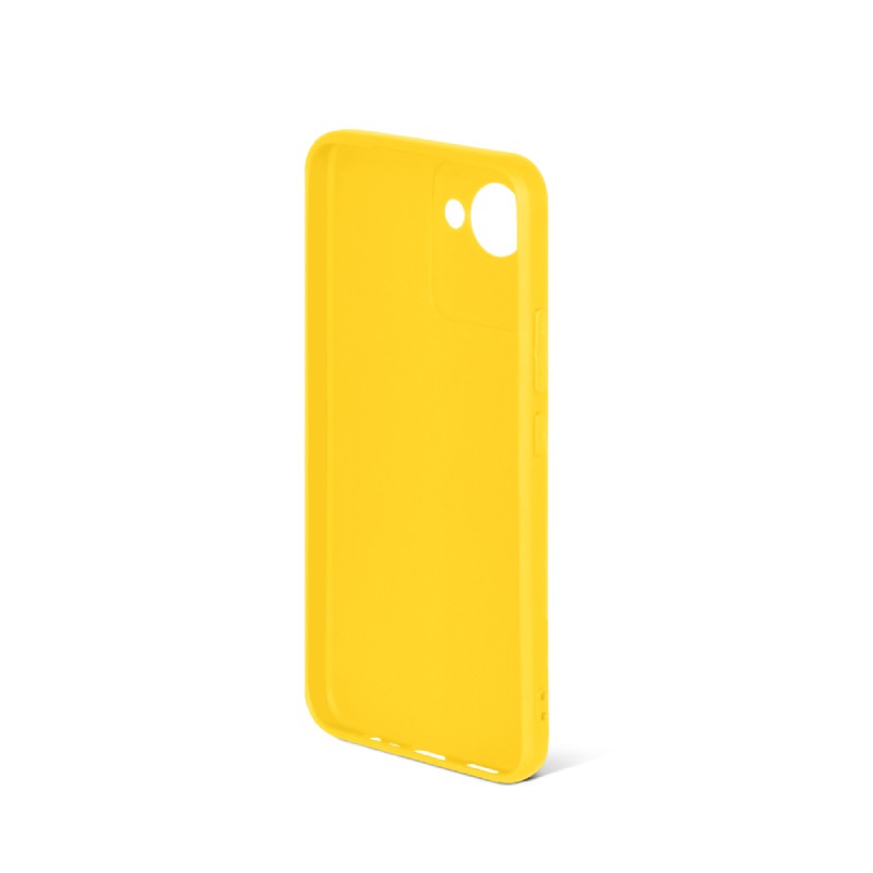 Чехол DF для Realme C30 Silicone Yellow rmCase-18 в Москвe