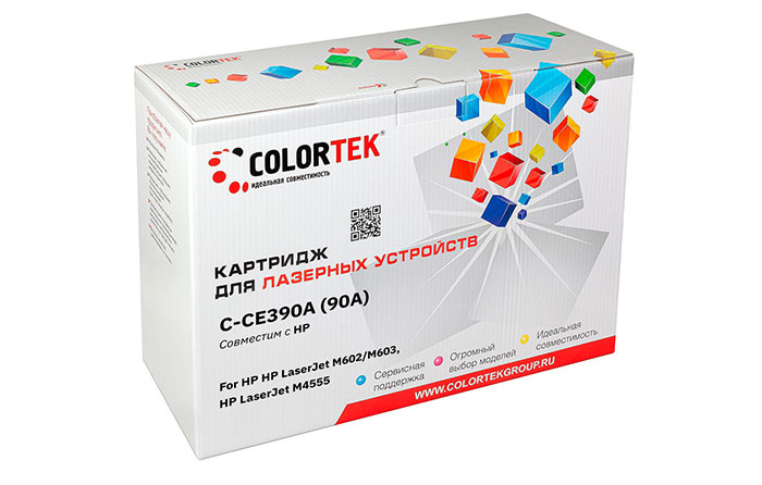Картридж Colortek CE390A (СТ-CE390A)