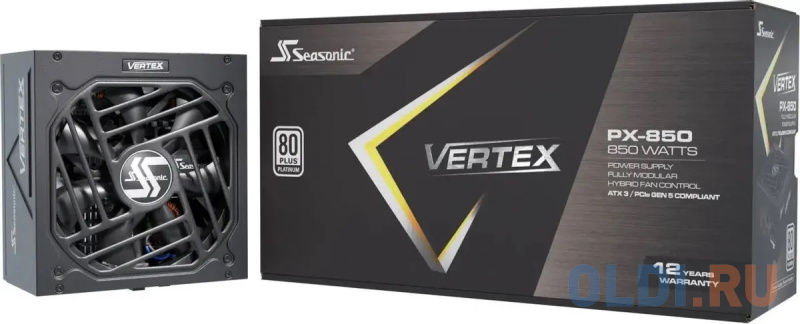 Блок питания ATX 850 Вт Seasonic VERTEX PX-850 12851PXAFS