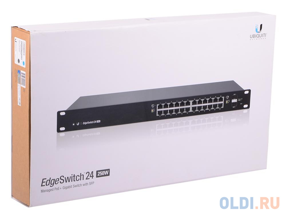 Коммутатор Ubiquiti ES-24-250W EdgeSwitch, 24-Port, 250W