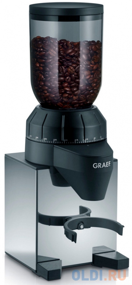 Кофемолка GRAEF CM 820 silber/schwarz