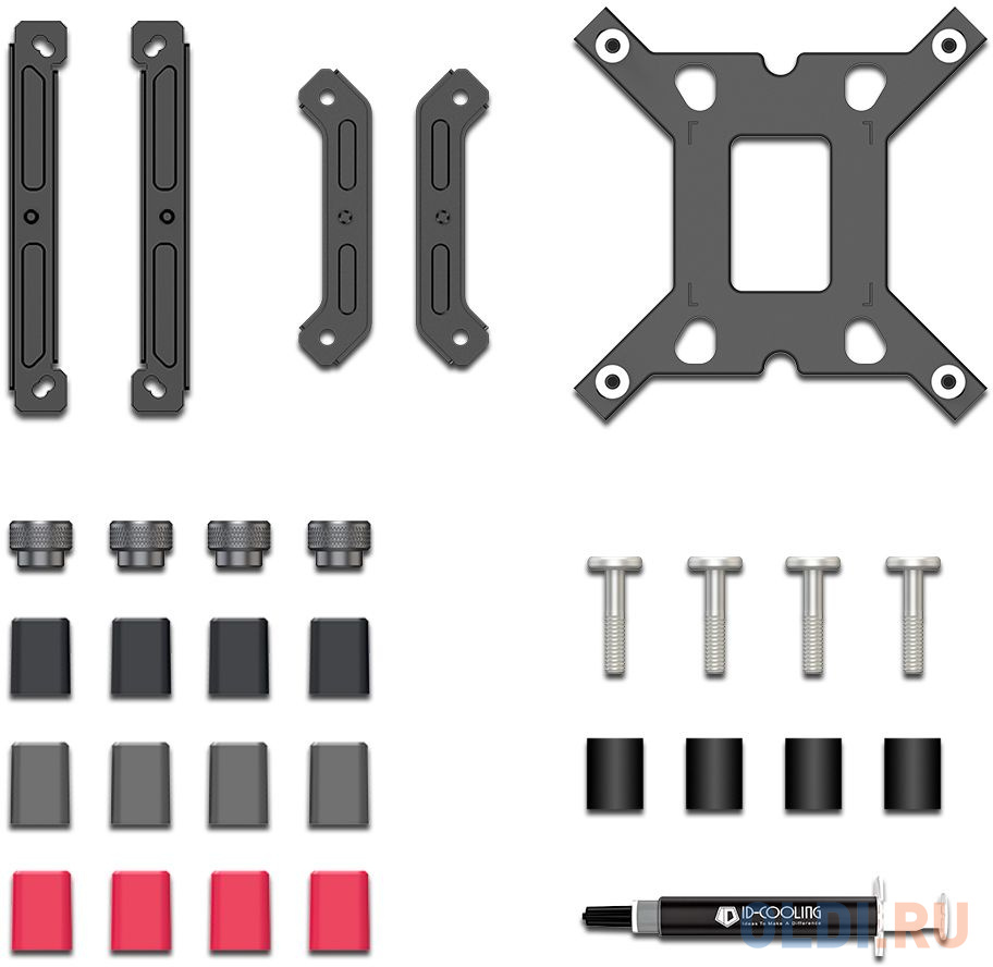 Устройство охлаждения(кулер) ID-Cooling FROZN A620 ARGB Soc-AM5/AM4/1151/1200/2066/1700 4-pin Al+Cu 270W 1200gr LED Ret