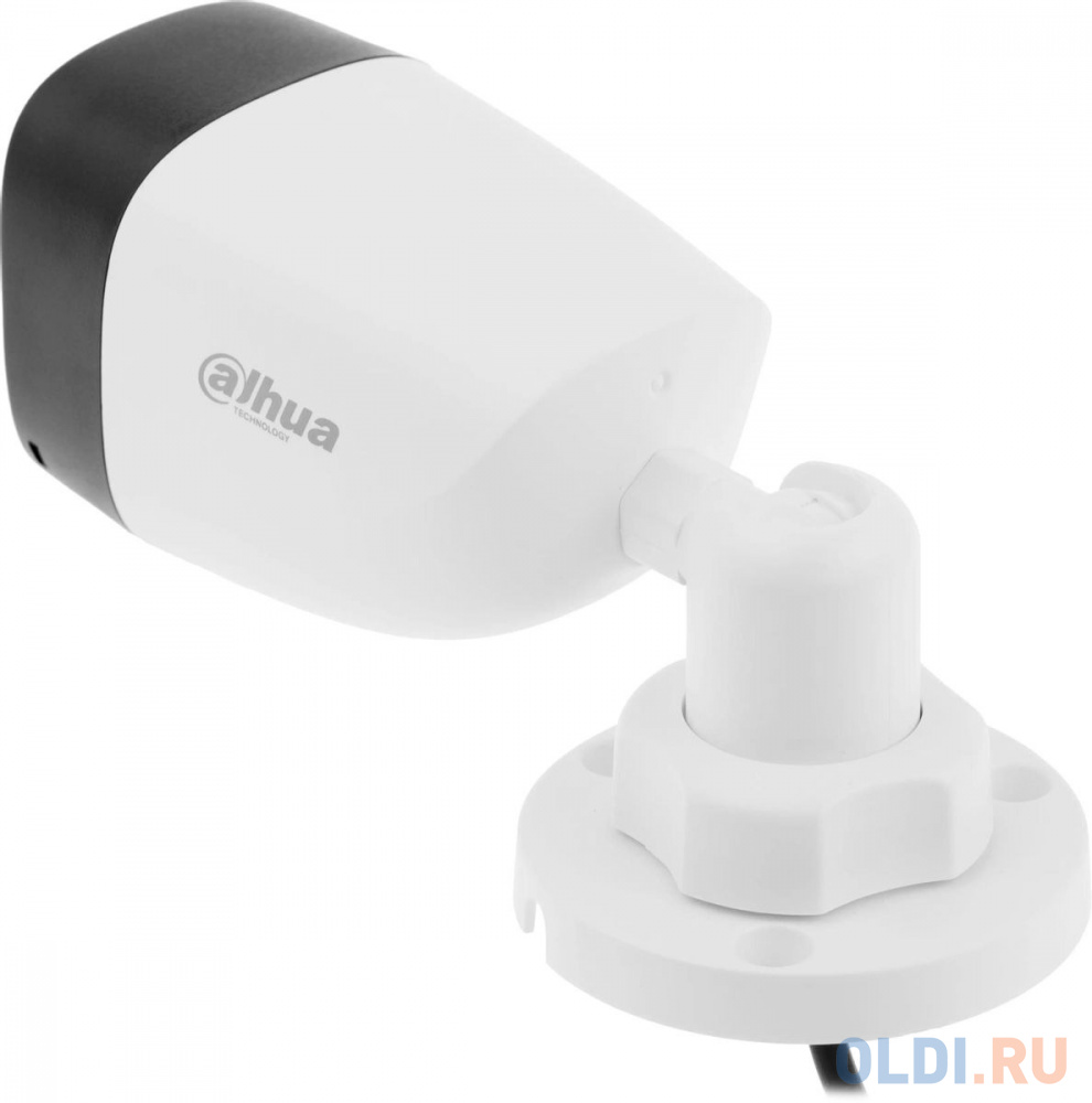 DAHUA DH-HAC-HFW1200CLP-IL-A-0280B-S6 Уличная цилиндрическая HDCVI-видеокамера с интеллектуальной двойной подсветкой 2Мп, объектив 2.8мм, ИК 20м, LED