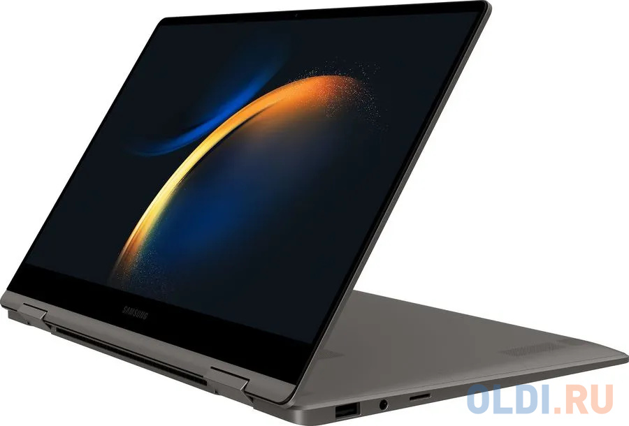 Ноутбук Samsung Galaxy book 3 360 NP730 Core i7 1360P 16Gb SSD512Gb Intel Iris Xe graphics 13.3" AMOLED Touch FHD (1920x1080) Windows 11 Home gra