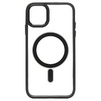 Чехол-накладка Activ для смартфона Apple iPhone 11, силикон, черный (208012)