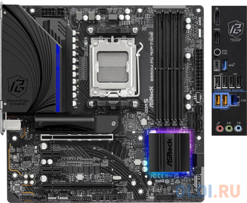 Материнская плата ASRock B650M PG RIPTIDE 90-MXBJ90-A0UAYZ